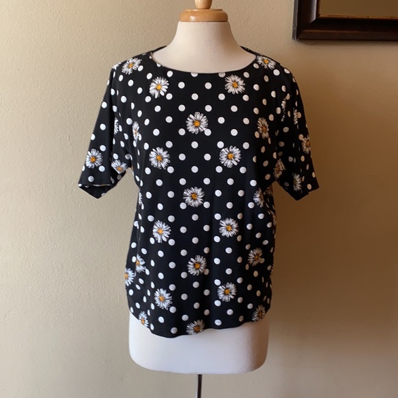 Vintage Richard and company daisy polka dot shirt - Picture 2 of 10